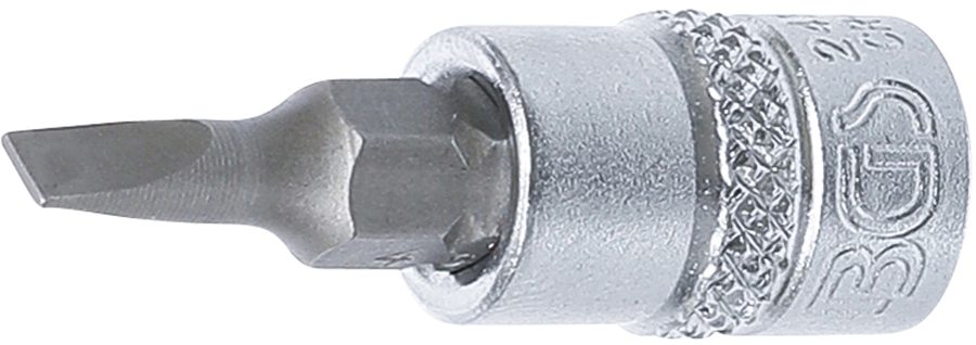 Uzgaļu ieliktnis | Piedziņas iekšējais kvadrāts 6,3 mm (1/4") | sprauga 4 mm