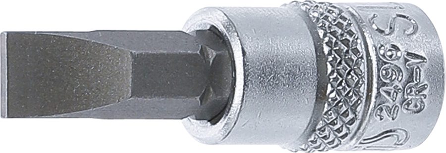 Uzgaļu ieliktnis | Piedziņas iekšējais kvadrāts 6,3 mm (1/4 collas) | sprauga 7 mm