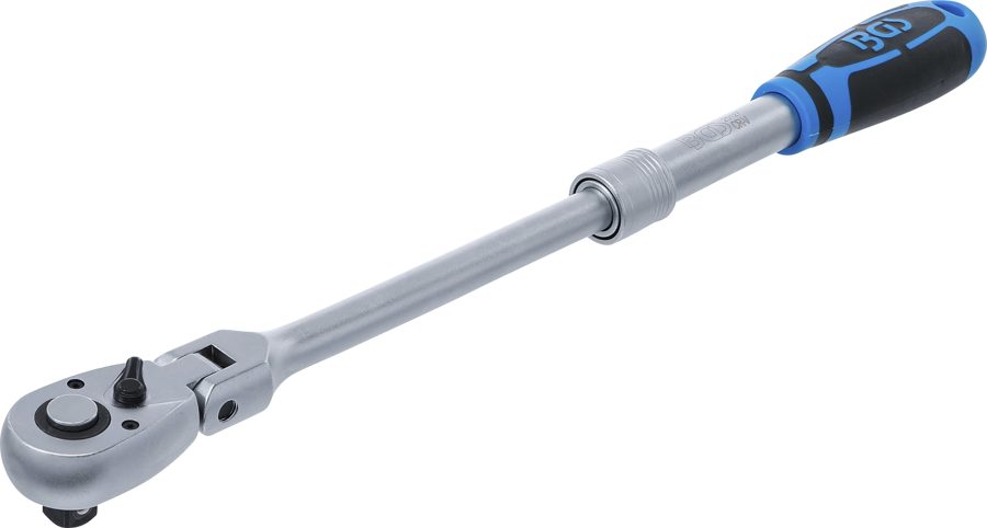 Atgriezenisks sprūdrats, izvelkams, leņķisks | Izejas ārējais kvadrāts 12,5 mm (1/2") | 350–490 mm