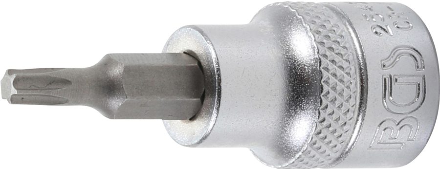 Uzgaļu ieliktnis | Piedziņas iekšējais kvadrāts 10 mm (3/8") | T veida profils (Torx) T15