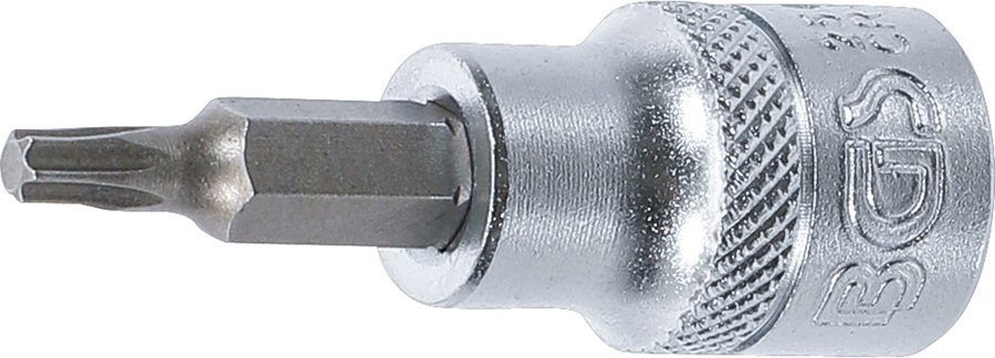 Uzgaļu ieliktnis | Iekšējā kvadrātveida piedziņa 10 mm (3/8") | T veida profils (Torx) T20
