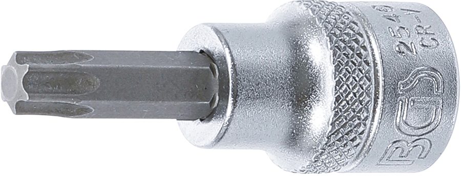 Uzgaļu ieliktnis | Iekšējā kvadrātveida piedziņa 10 mm (3/8") | T veida profils (Torx) T40