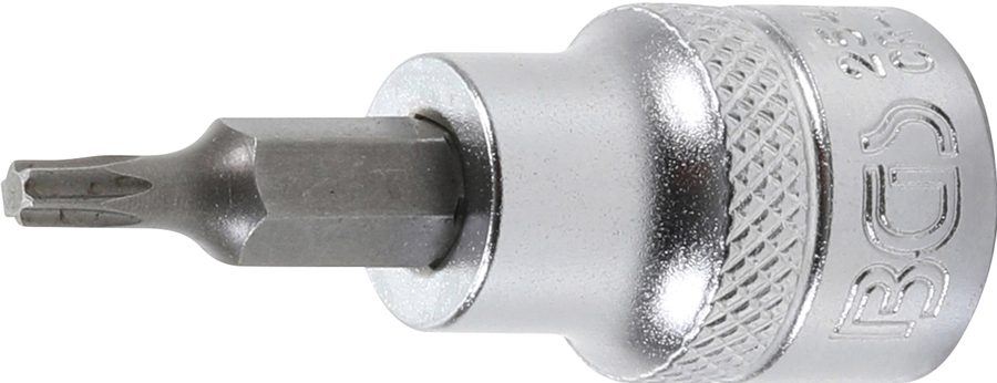 Uzgaļu ieliktnis | Iekšējā kvadrātveida piedziņa 10 mm (3/8") | T veida profils (Torx) T50