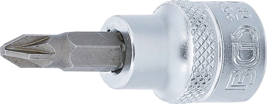 Uzgaļu ieliktnis | Piedziņas iekšējais kvadrāts 10 mm (3/8") | Phillips PZ2