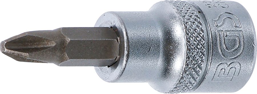 Uzgaļu ieliktnis | Piedziņas iekšējais kvadrāts 10 mm (3/8") | Phillips PH2