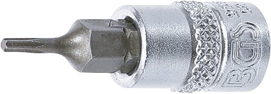 Uzgaļu ieliktnis | Iekšējā kvadrātveida piedziņa 6,3 mm (1/4") | T veida profils (Torx) T7