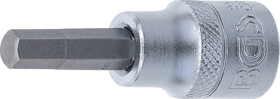 Uzgaļu ieliktnis | Piedziņas iekšējais kvadrāts 10 mm (3/8") | iekšējais sešstūris 6 mm