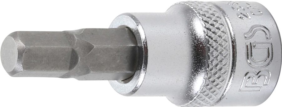Uzgaļu ieliktnis | Piedziņas iekšējais kvadrāts 10 mm (3/8") | iekšējais sešstūris 7 mm