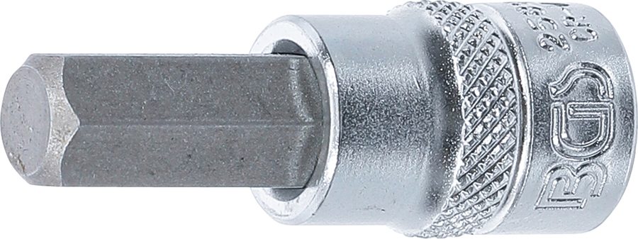 Uzgaļu ieliktnis | Piedziņas iekšējais kvadrāts 10 mm (3/8") | iekšējais sešstūris 10 mm