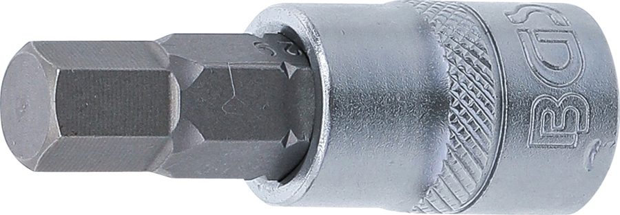 Uzgaļu ieliktnis | Piedziņas iekšējais kvadrāts 10 mm (3/8") | iekšējais sešstūris 9 mm