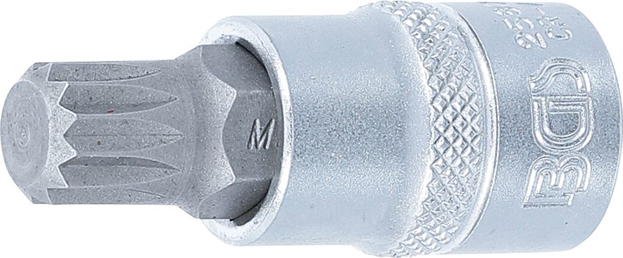Uzgaļu ieliktnis | Piedzīt iekšējo kvadrātu 10 mm (3/8") | iekšējo šķautni (XZN) M12