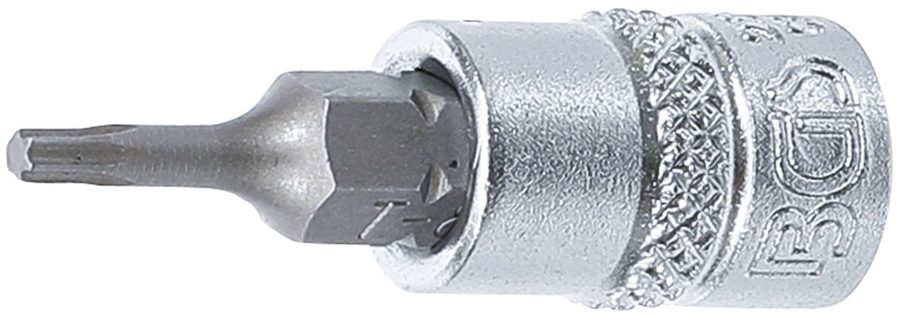 Uzgaļu ieliktnis | Iekšējā kvadrātveida piedziņa 6,3 mm (1/4") | T veida profils (Torx) T8