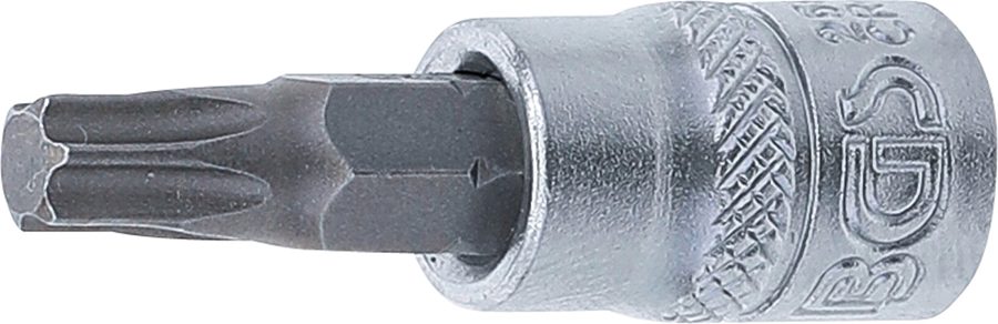 Uzgaļu ieliktnis | Iekšējā kvadrātveida piedziņa 6,3 mm (1/4") | T veida profils (Torx) T30