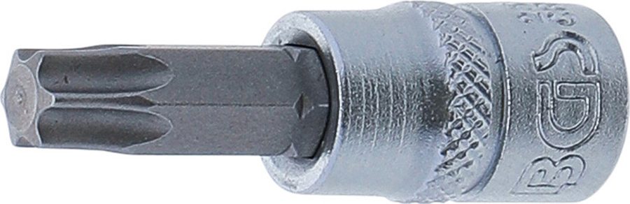 Uzgaļu ieliktnis | Iekšējā kvadrātveida piedziņa 6,3 mm (1/4") | T veida profils (Torx) T40