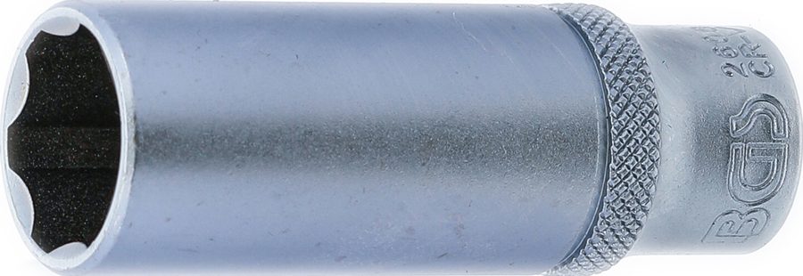 Uzgriežņu atslēgas ieliktnis Super Lock, dziļš | Piedziņas iekšējais kvadrāts 10 mm (3/8") | SW 16 mm