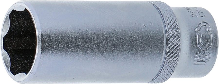 Uzgriežņu atslēgas ieliktnis Super Lock, dziļš | Piedziņas iekšējais kvadrāts 10 mm (3/8") | SW 18 mm