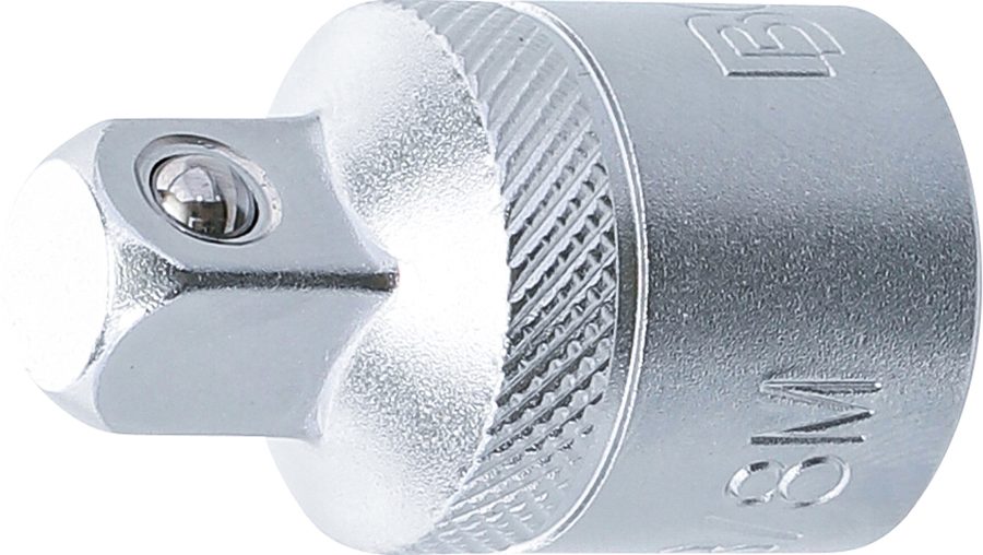 Uzgriežņu atslēgas adapteris | Iekšējais kvadrāts 12,5 mm (1/2 collas) — ārējais kvadrāts 10 mm (3/8 collas)