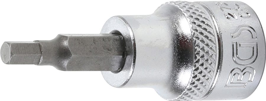 Uzgaļu ieliktnis | Piedziņas iekšējais kvadrāts 10 mm (3/8") | iekšējais sešstūris 5/32"