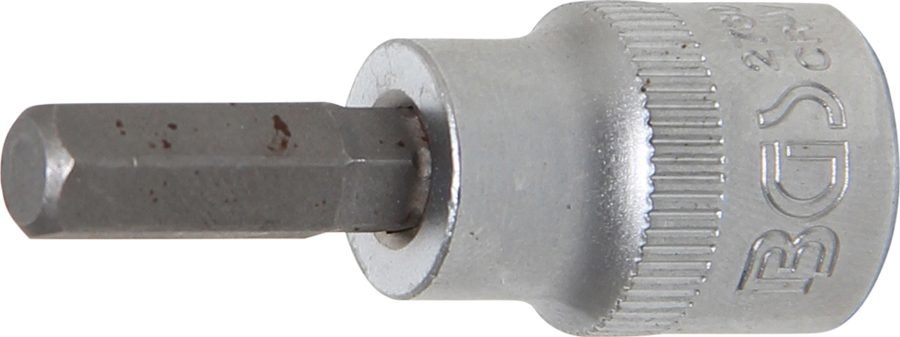 Uzgaļu ieliktnis | Piedziņas iekšējais kvadrāts 10 mm (3/8") | iekšējais sešstūris 9/32"