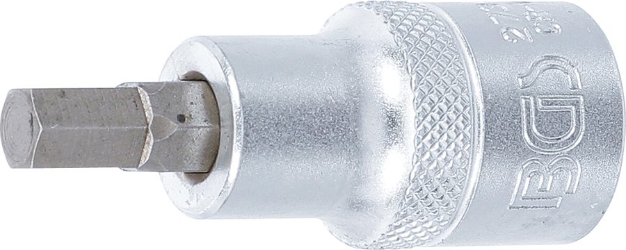 Uzgaļu ieliktnis | Garums 55mm | Piedziņas iekšējais kvadrāts 12,5 mm (1/2") | iekšējais sešstūris 9/32"