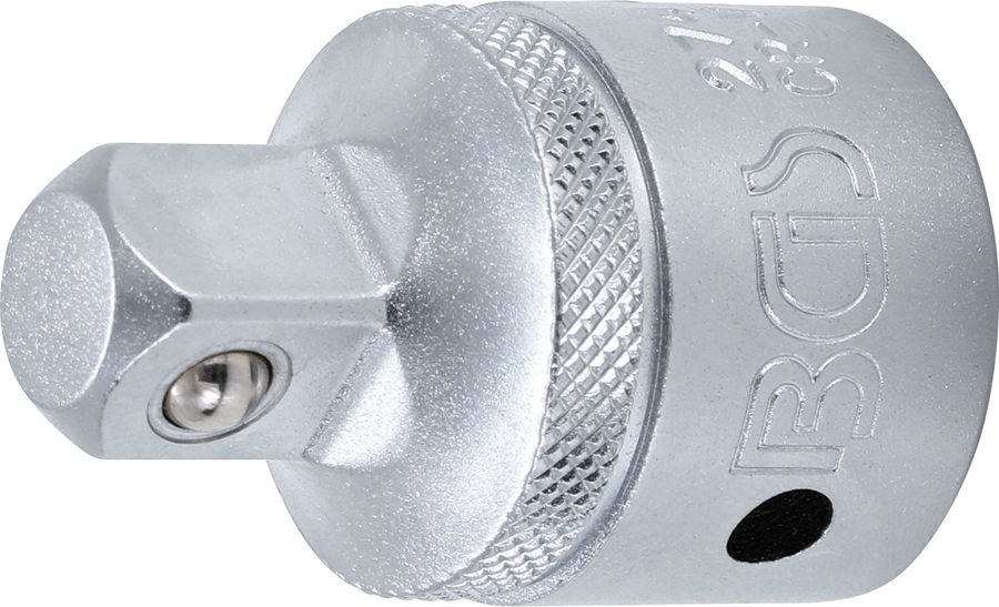 Uzgriežņu atslēgas adapteris | Iekšējais kvadrāts 20 mm (3/4") - ārējais kvadrāts 12,5 mm (1/2")