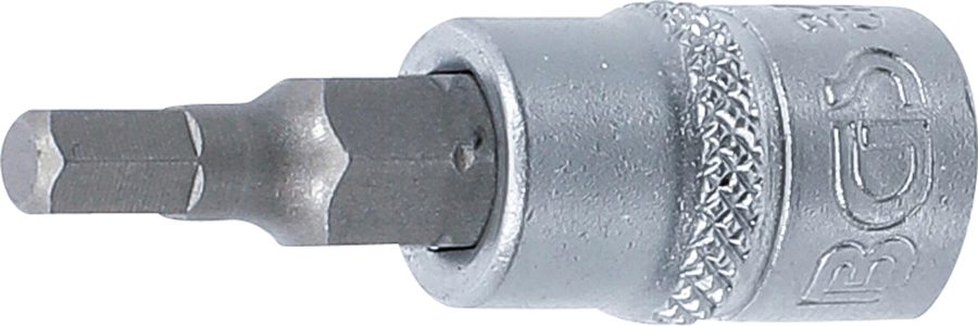 Uzgaļu ieliktnis | Piedziņas iekšējais kvadrāts 6,3 mm (1/4 collas) | iekšējais sešstūris 5/32 collas