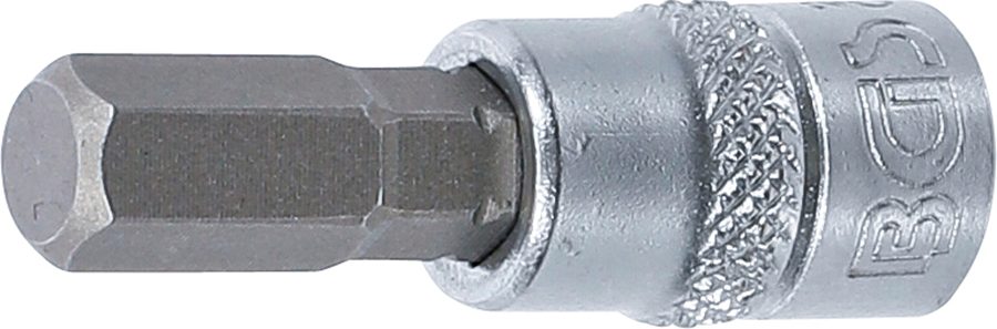 Uzgaļu ieliktnis | Piedziņas iekšējais kvadrāts 6,3 mm (1/4 collas) | iekšējais sešstūris 9/32 collas
