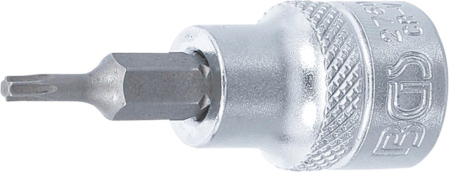 Uzgaļu ieliktnis | Piedziņas iekšējais kvadrāts 10 mm (3/8") | T veida profils (Torx) T10
