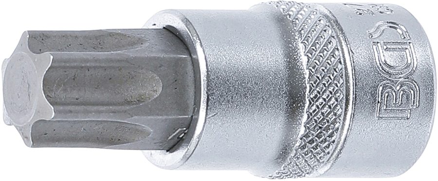 Uzgaļu ieliktnis | Iekšējā kvadrātveida piedziņa 10 mm (3/8") | T veida profils (Torx) T60