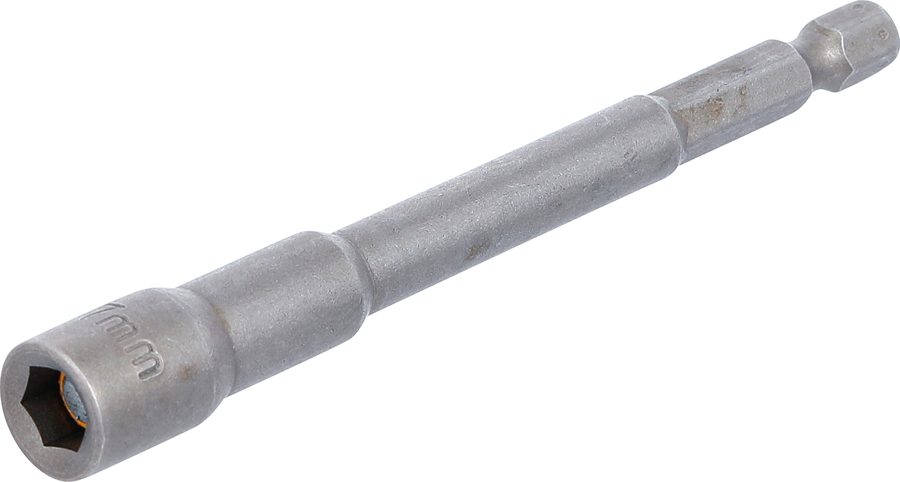 Uzgriežņu atslēgas ieliktnis sešstūris, īpaši garš | urbjiem | Ārējā sešstūra piedziņa 6,3 mm (1/4") | SW 7 mm
