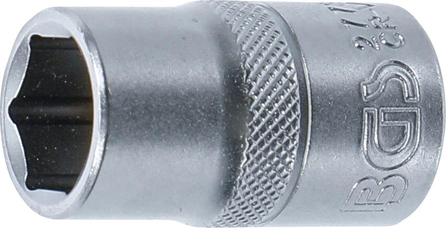 Uzgriežņu atslēgas ieliktnis sešstūris | Piedziņas iekšējais kvadrāts 12,5 mm (1/2") | SW 9/16"