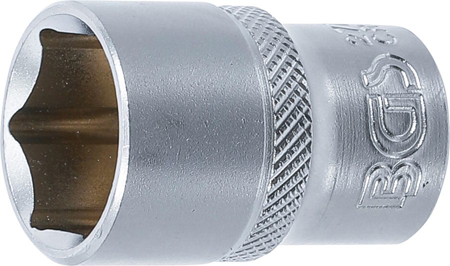 Uzgriežņu atslēgas ieliktnis sešstūris | Piedziņas iekšējais kvadrāts 12,5 mm (1/2") | SW 3/4"