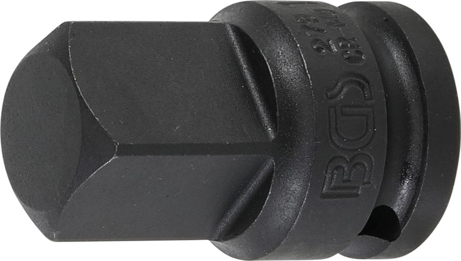 Strāvas ligzdas adapteris | Iekšējais kvadrāts 12,5 mm (1/2 collas) — ārējais kvadrāts 20 mm (3/4 collas)