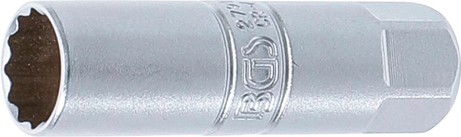 Aizdedzes sveces ieliktnis divpadsmit punktu | Piedziņas iekšējais kvadrāts 10 mm (3/8") | SW 14 mm