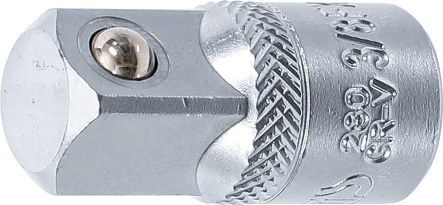 Uzgriežņu atslēgas adapteris | Iekšējais kvadrāts 10 mm (3/8") - ārējais kvadrāts 12,5 mm (1/2")
