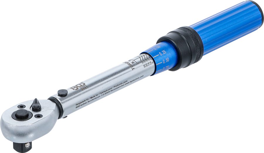 Griezes momenta atslēga | Izejas ārējais kvadrāts 10 mm (3/8") | 5–25 Nm