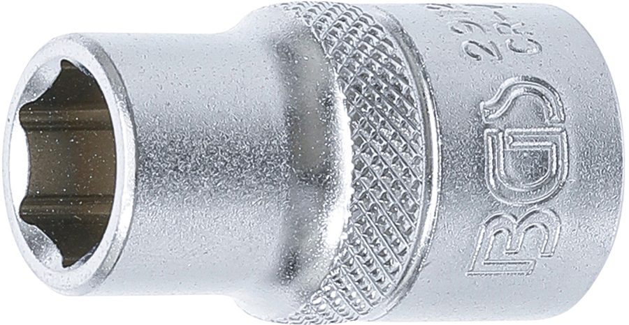 Uzgriežņu atslēgas ieliktnis sešstūris | Piedziņas iekšējais kvadrāts 12,5 mm (1/2") | SW 12 mm