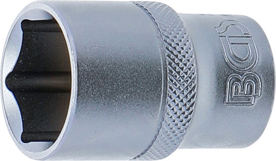 Uzgriežņu atslēgas ieliktnis sešstūris | Piedziņas iekšējais kvadrāts 12,5 mm (1/2") | SW 19 mm