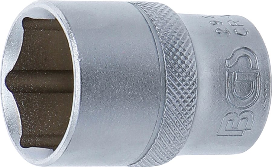 Uzgriežņu atslēgas ieliktnis sešstūris | Piedziņas iekšējais kvadrāts 12,5 mm (1/2") | SW 21 mm