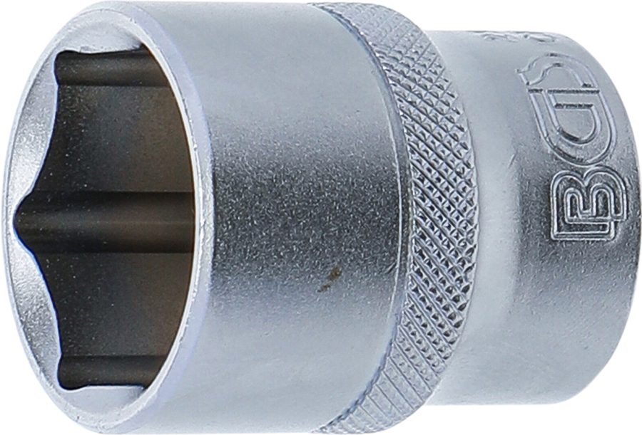 Uzgriežņu atslēgas ieliktnis sešstūris | Piedziņas iekšējais kvadrāts 12,5 mm (1/2") | SW 24 mm