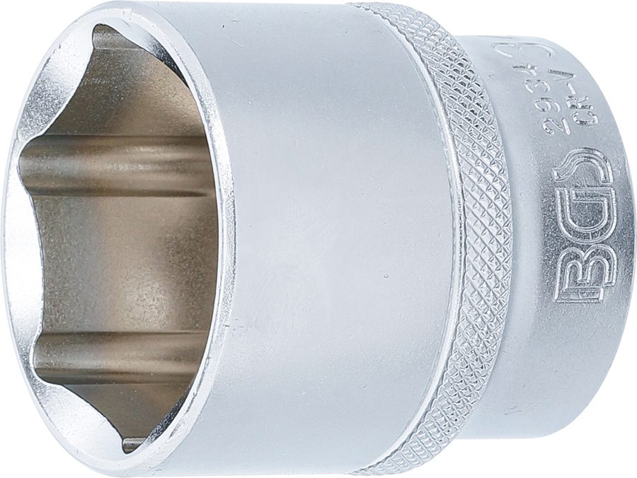 Uzgriežņu atslēgas ieliktnis sešstūris | Piedziņas iekšējais kvadrāts 12,5 mm (1/2") | SW 34 mm