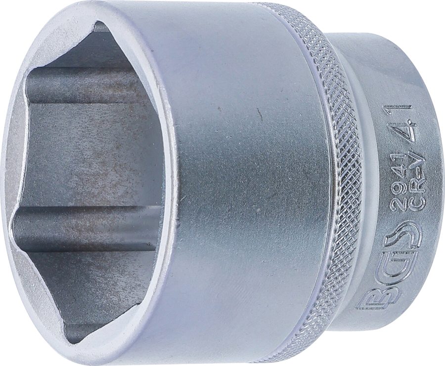 Uzgriežņu atslēgas ieliktnis sešstūris | Piedziņas iekšējais kvadrāts 12,5 mm (1/2") | SW 41 mm