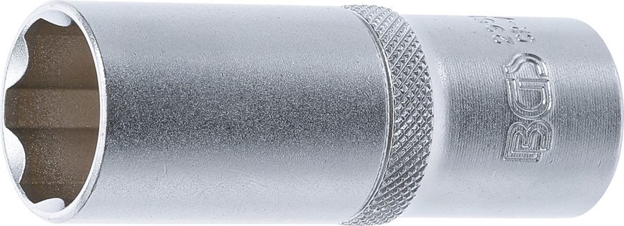Uzgriežņu atslēgas ieliktnis Super Lock, dziļš | Piedziņas iekšējais kvadrāts 12,5 mm (1/2") | SW 21 mm