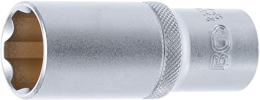 Uzgriežņu atslēgas ieliktnis Super Lock, dziļš | Piedziņas iekšējais kvadrāts 12,5 mm (1/2") | SW 22 mm