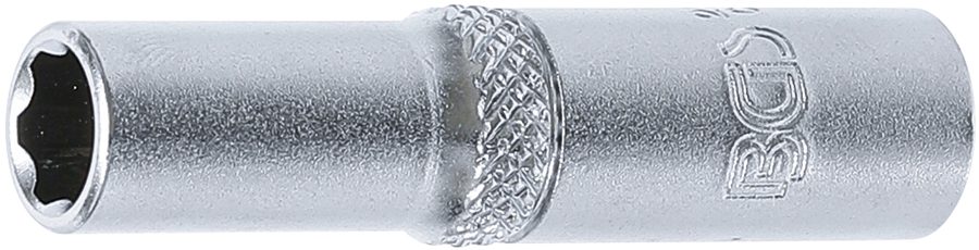 Uzgriežņu atslēgas ieliktnis Super Lock, dziļš | Piedziņas iekšējais kvadrāts 6,3 mm (1/4") | SW 7 mm