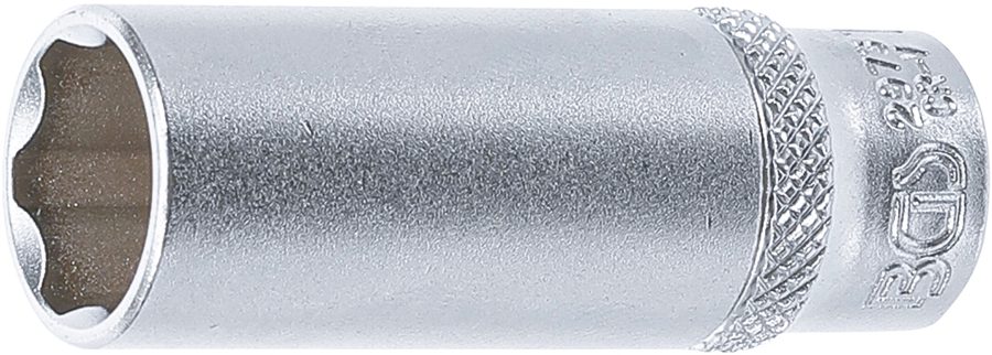 Uzgriežņu atslēgas ieliktnis Super Lock, dziļš | Iekšējā kvadrātveida piedziņa 6,3 mm (1/4") | SW 13 mm