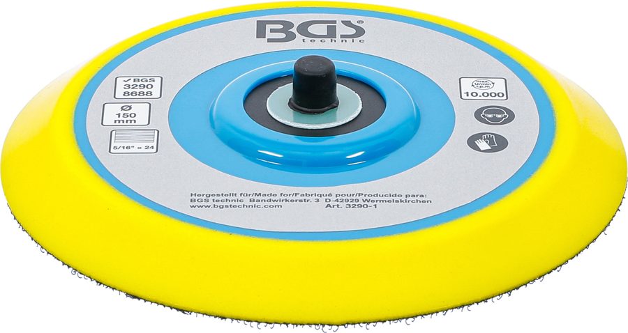 Velcro plāksne precei 3290 / 8688 | Ø 150 mm