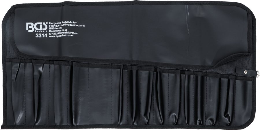 Roll soma instrumentiem ar 15 nodalījumiem | 660x320mm | tukšs