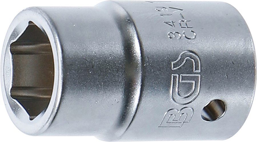 Uzgriežņu atslēgas ieliktnis sešstūris | Iekšējā kvadrātveida piedziņa 20 mm (3/4") | SW 19 mm
