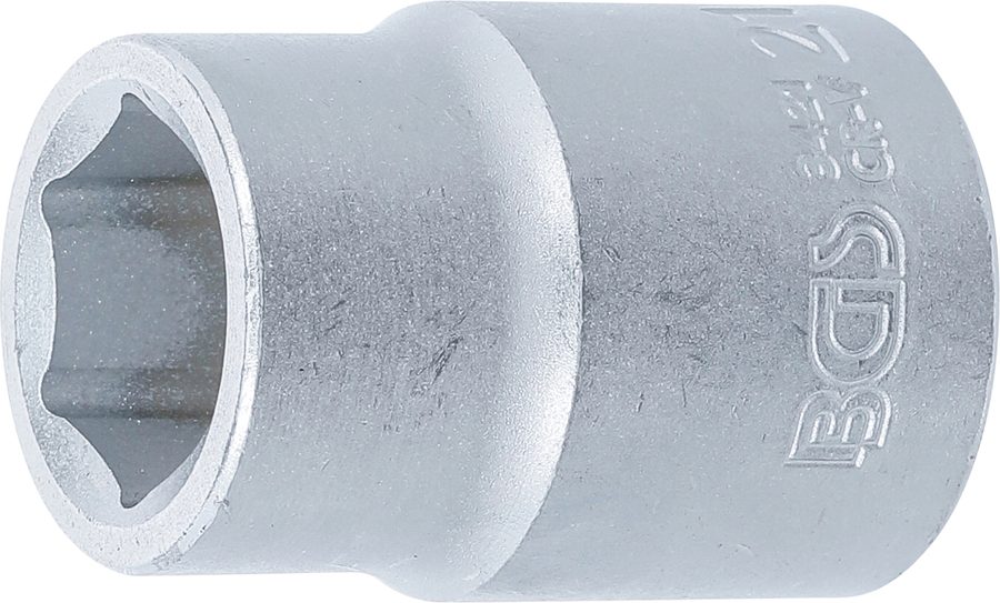 Uzgriežņu atslēgas ieliktnis sešstūris | Iekšējā kvadrātveida piedziņa 20 mm (3/4") | SW 21 mm